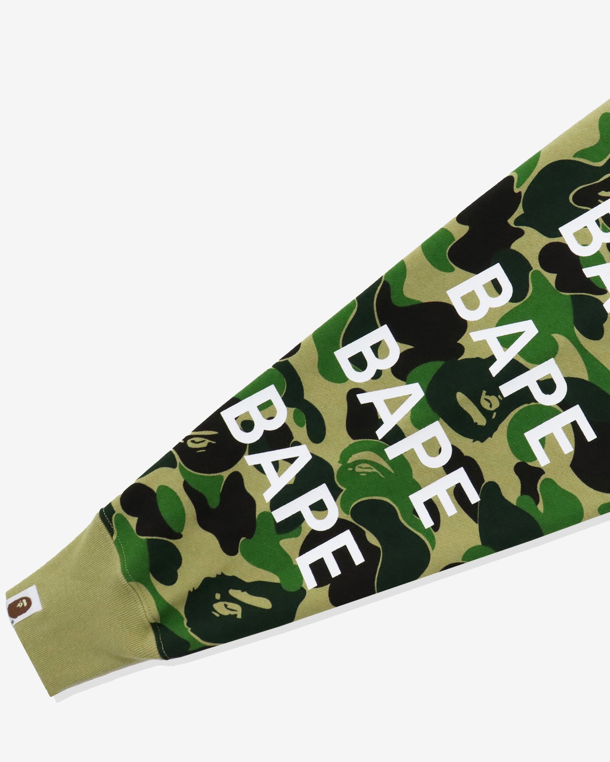 Big Abc Camo Bape Relaxed Fit Full Zip Hoodie A bathing ape – Гарантія оригінальності – вид ззаду