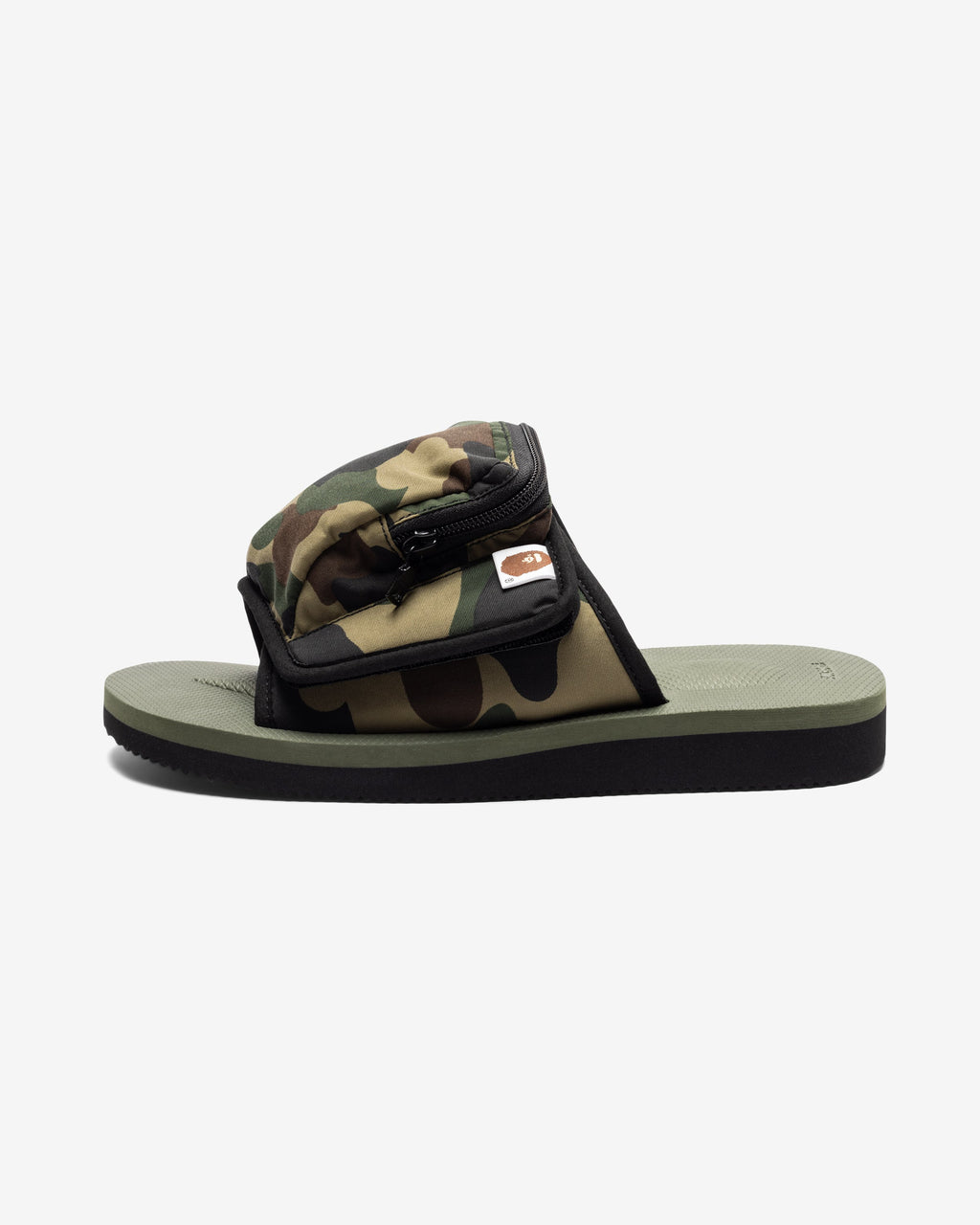 Suicoke Sandals Green A bathing ape – Гарантія оригінальності – вид ззаду