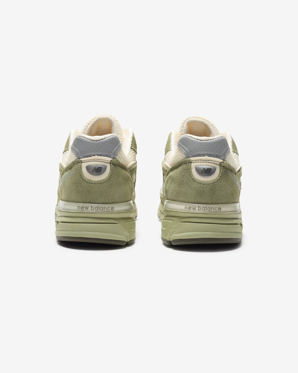 Оригінальна Made In Usa 990 V4 Olive Leaf New balance – детальний вид