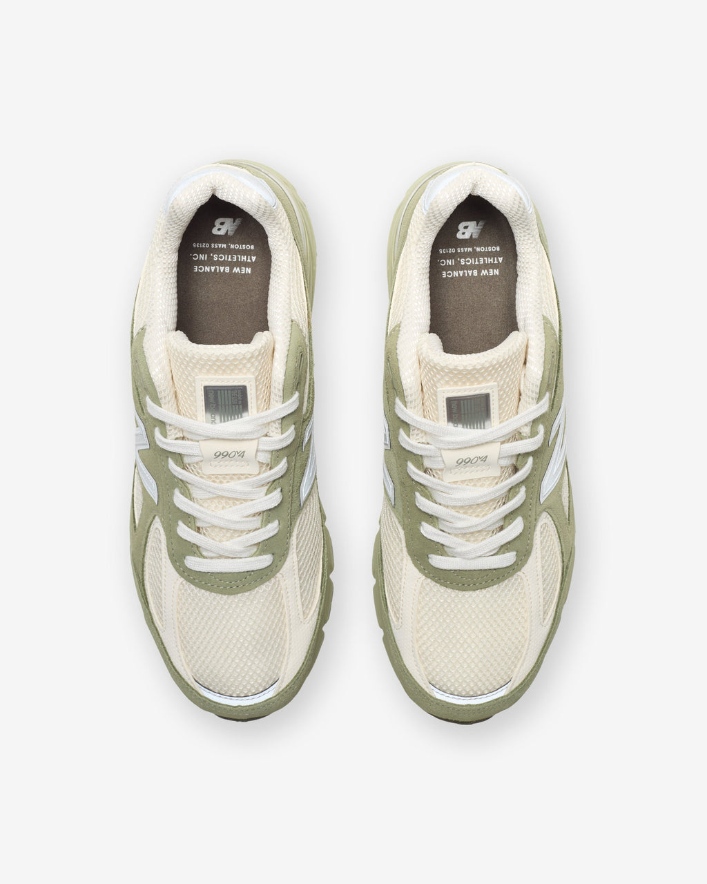 Оригінальна Made In Usa 990 V4 Olive Leaf New balance – збільшений вид