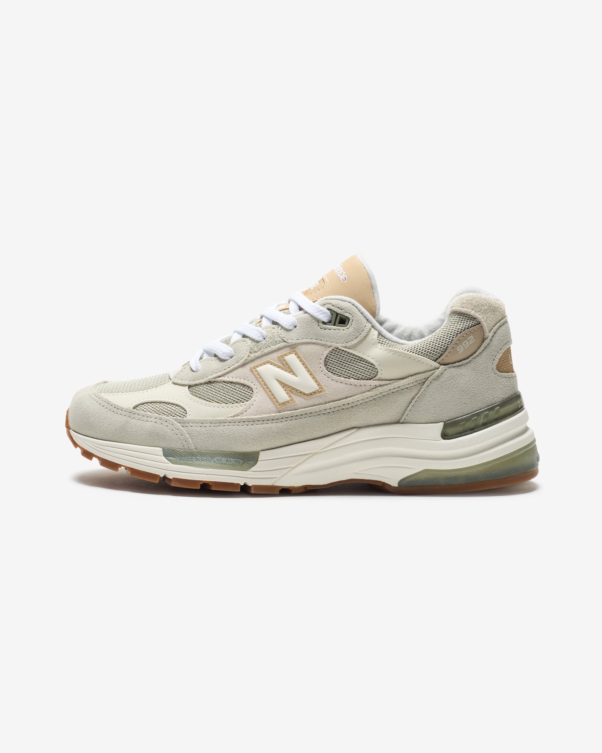 Оригінальна Made In Usa 992 Olivine New balance – вид ззаду