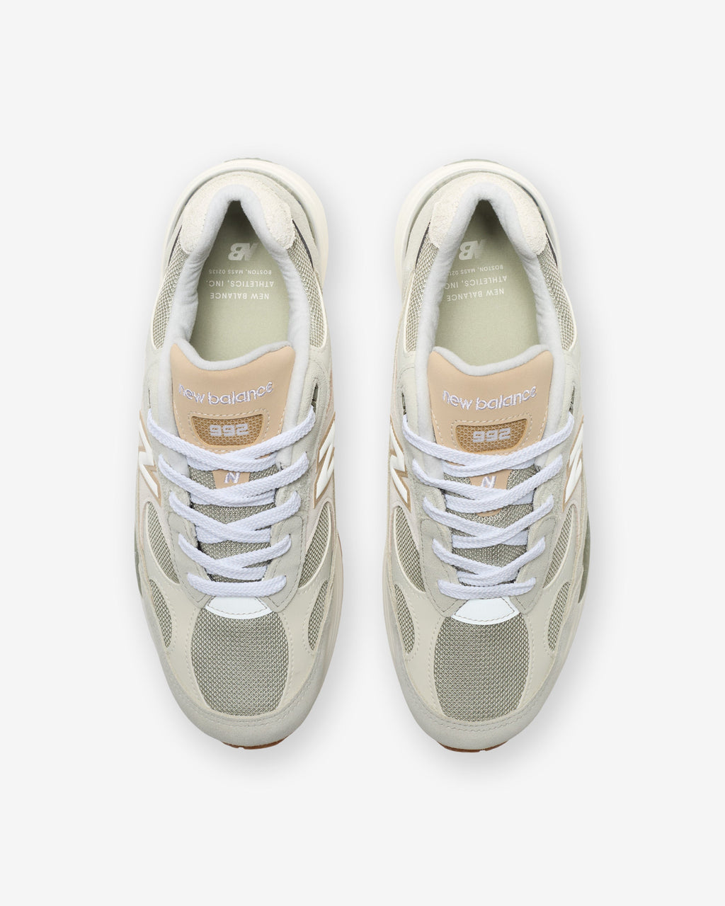 Оригінальна Made In Usa 992 Olivine New balance – збільшений вид
