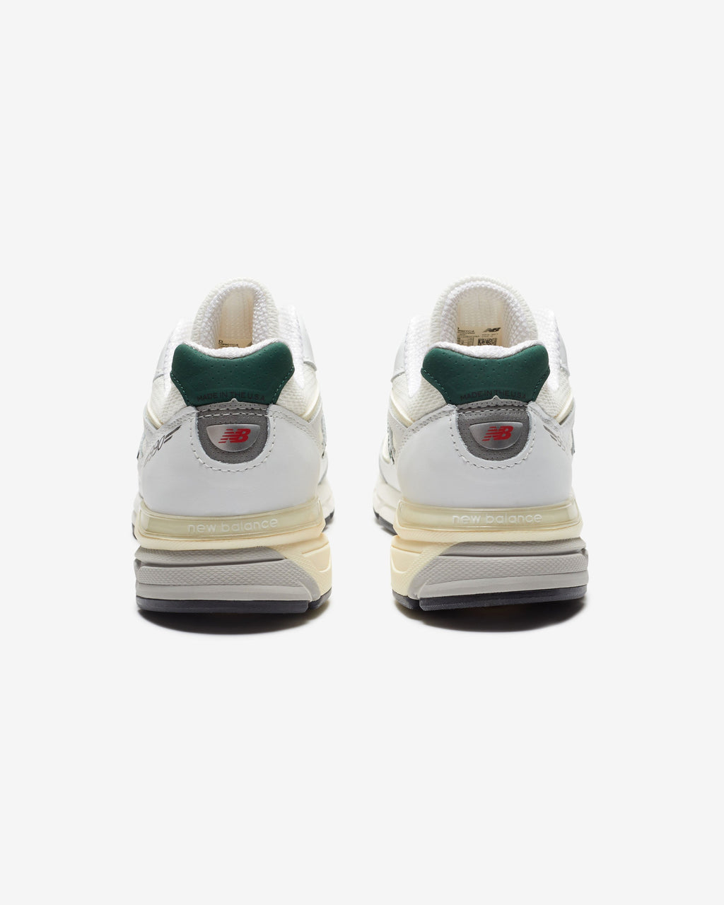 Оригінальна 990v4 White New balance – детальний вид