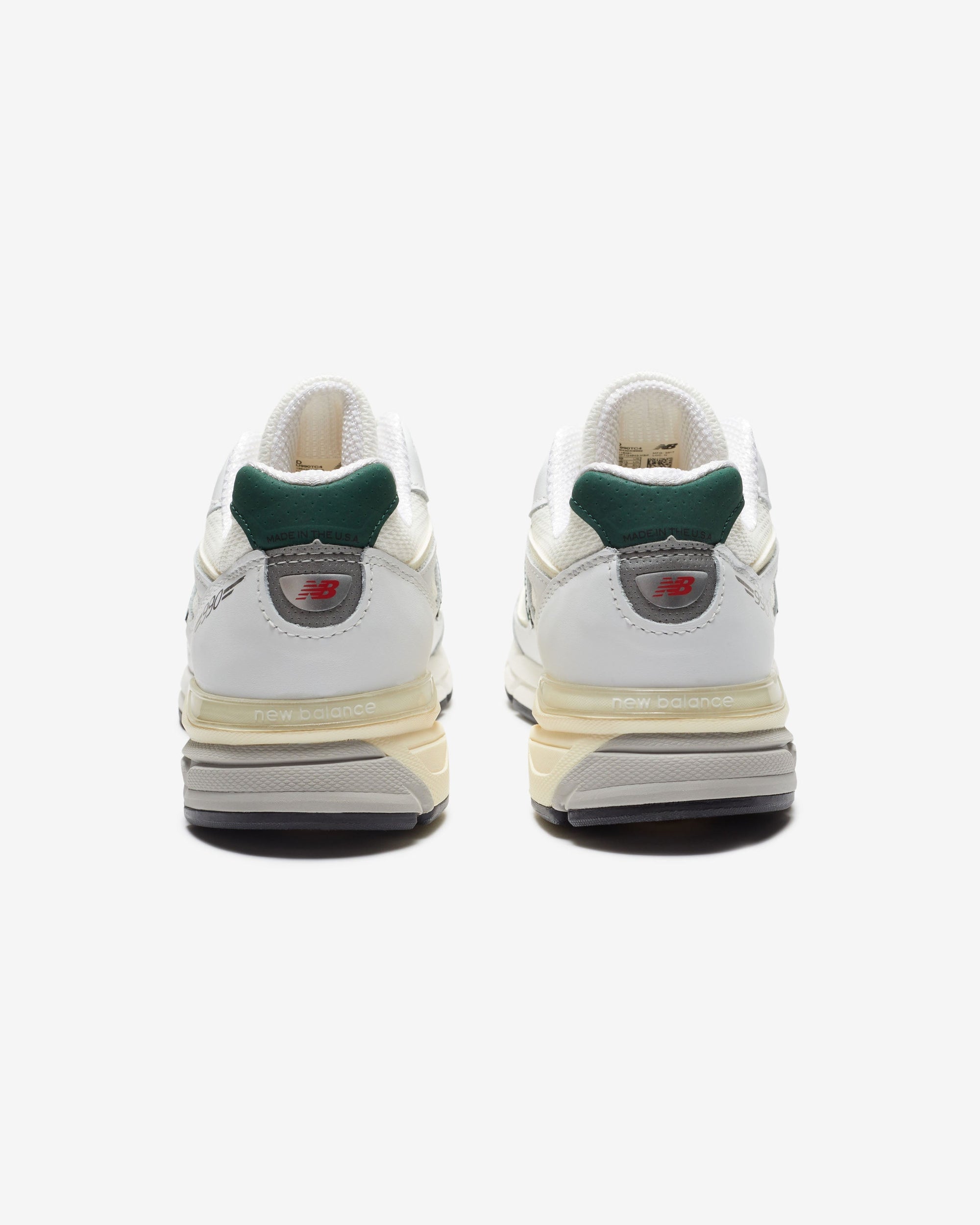 Оригінальна 990v4 White New balance – детальний вид