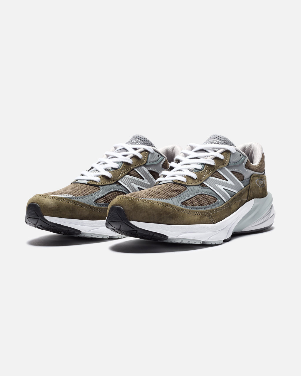 Made In Usa 990v6 Olive New balance – Гарантія оригінальності – боковий вид