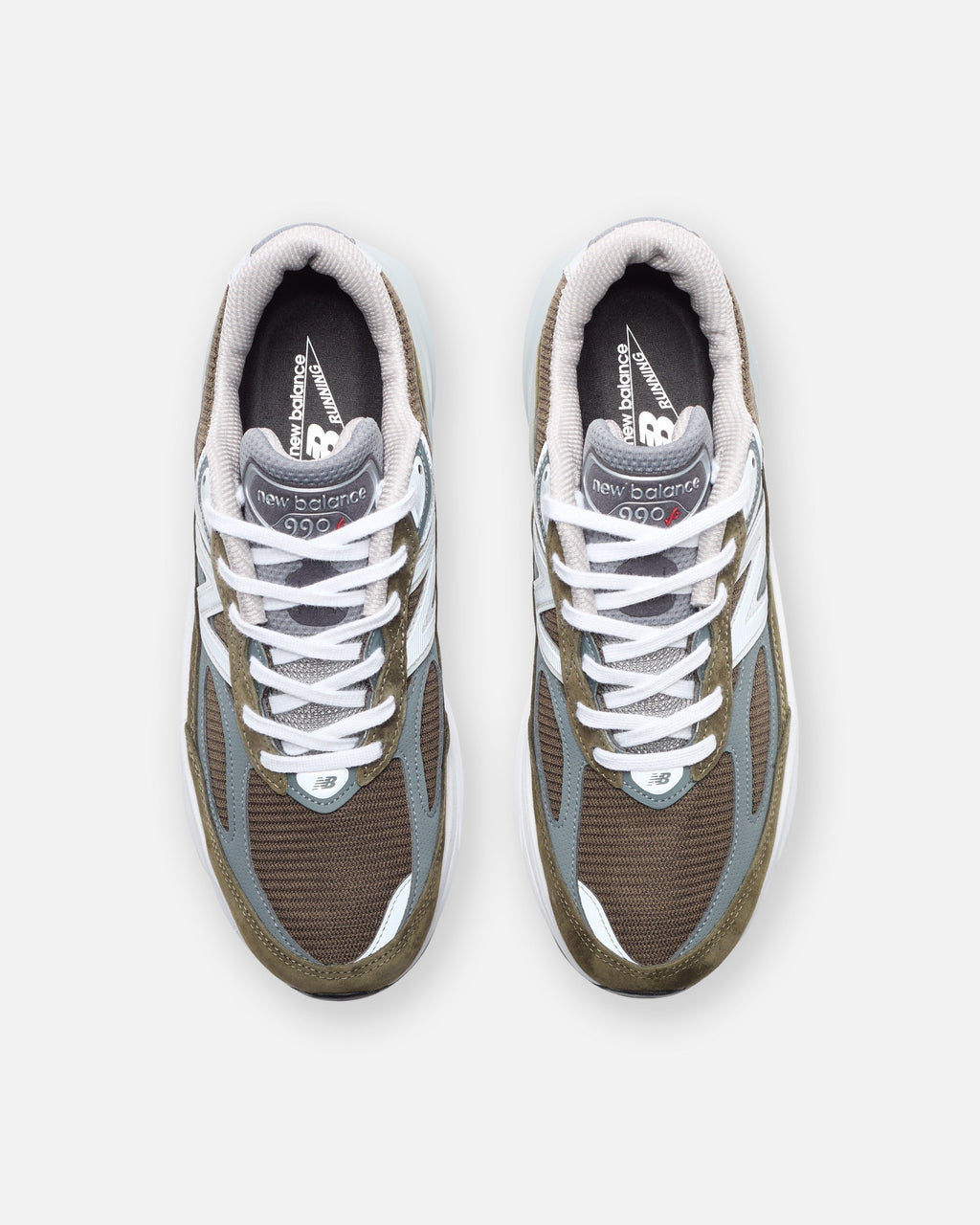 Made In Usa 990v6 Olive New balance – Гарантія оригінальності – збільшений вид