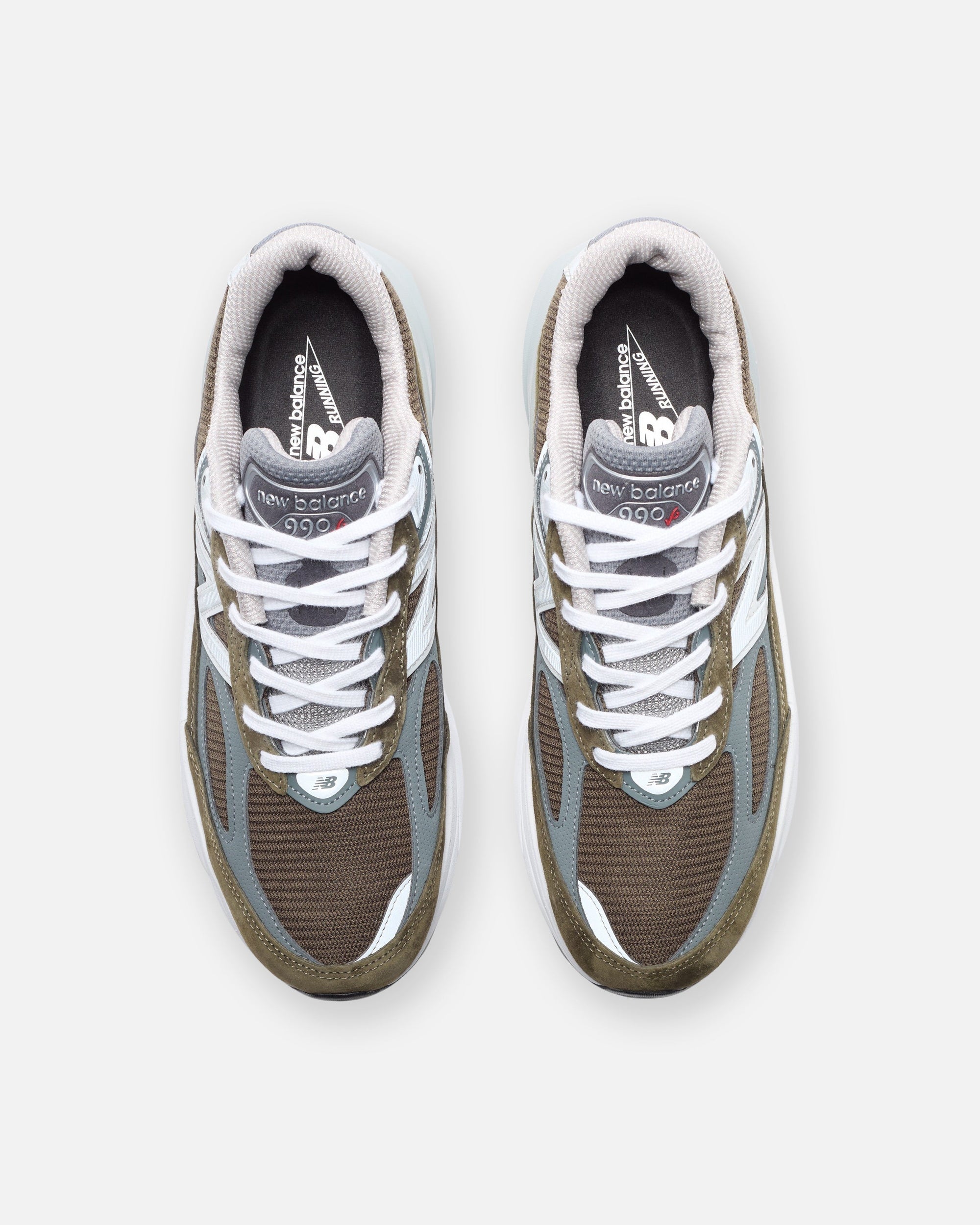 Made In Usa 990v6 Olive New balance – Гарантія оригінальності – збільшений вид