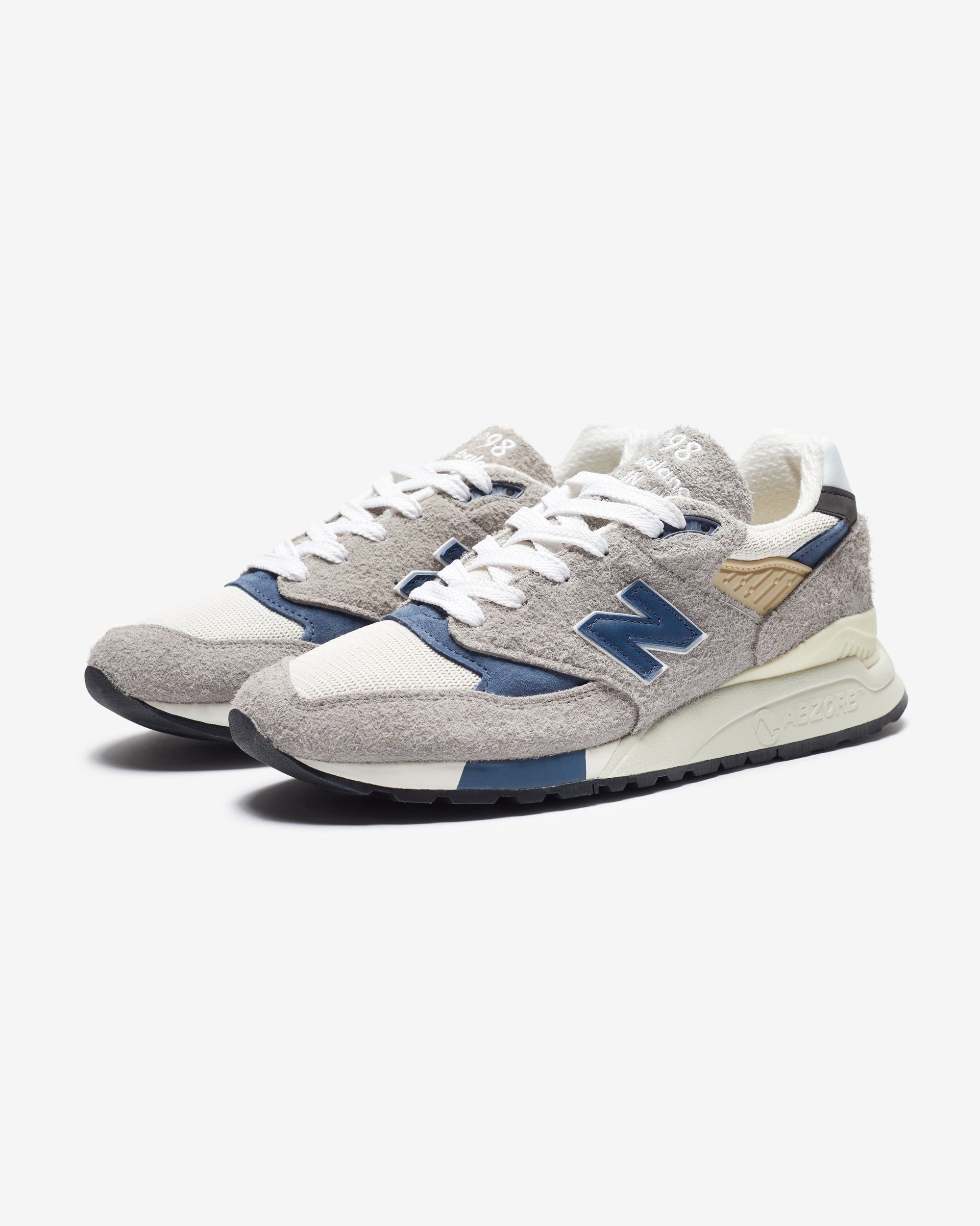 Оригінальна Made In Usa 998 Grey New balance – боковий вид