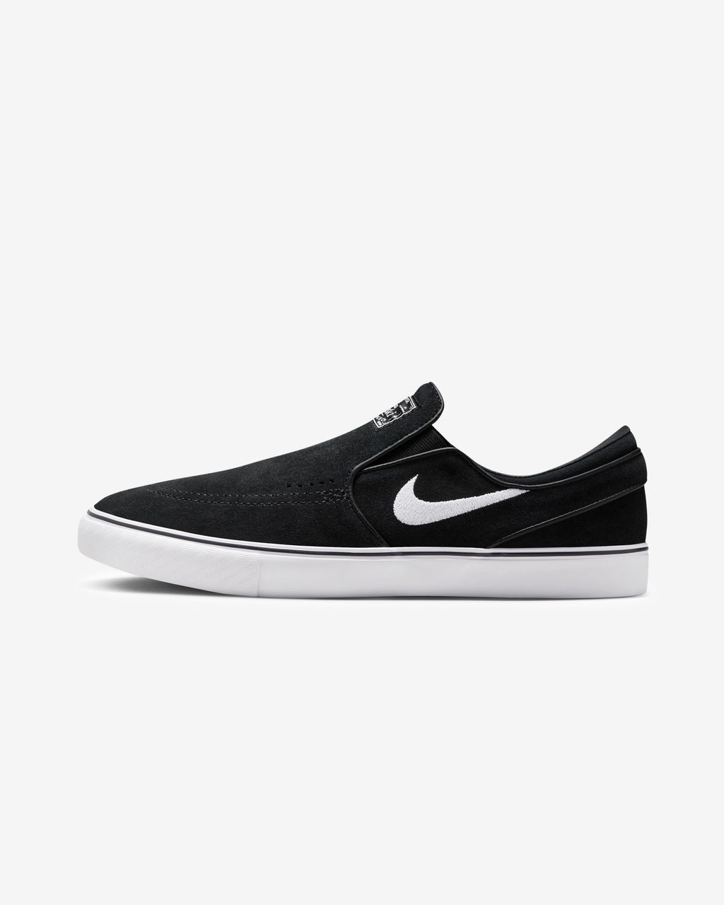 Zoom Janoski+ Slip On Black Nike – Гарантія оригінальності – вид ззаду