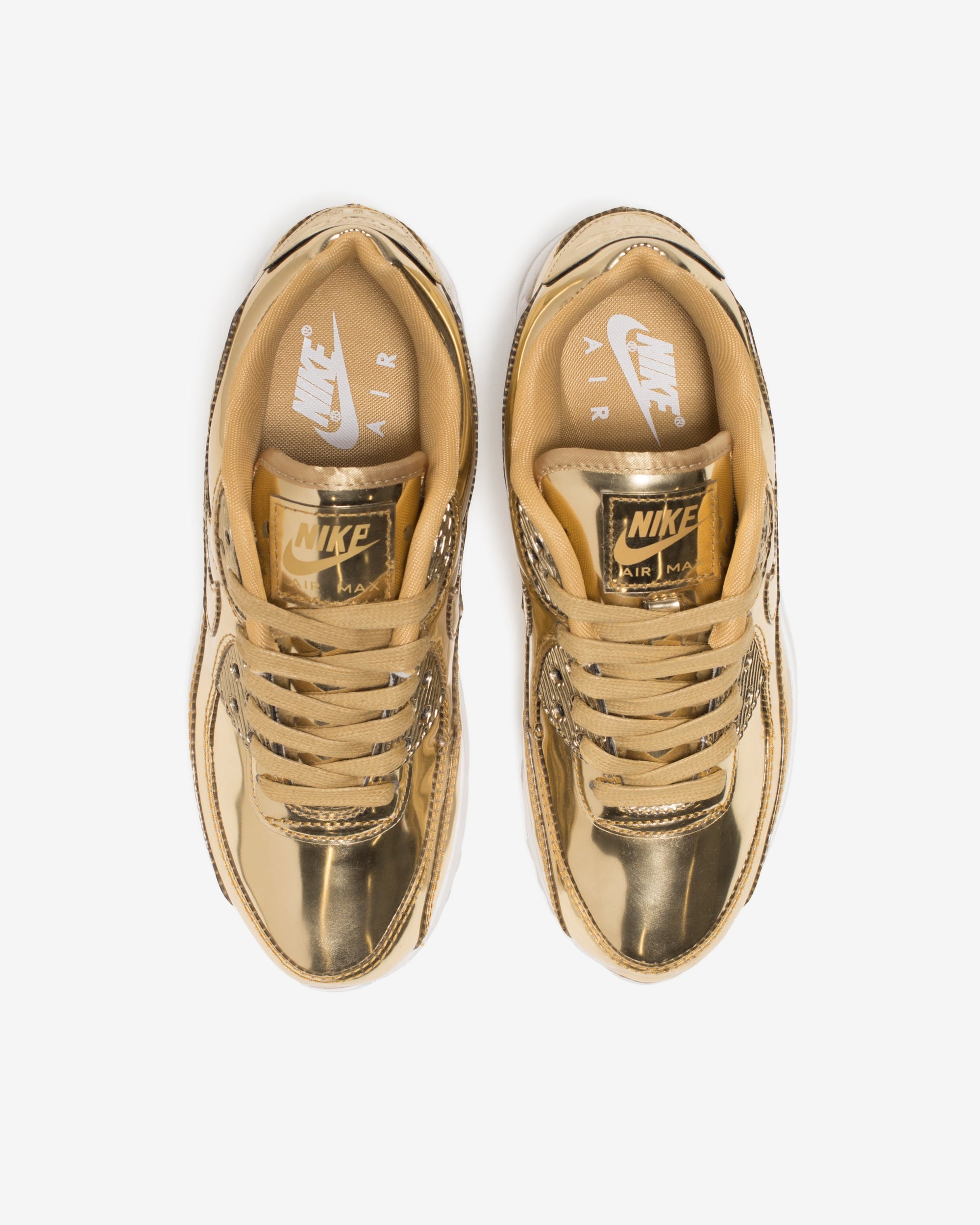 Wmns Air Max 90 Sp Metallic Gold Nike оригінал – Купити в Україні – збільшений вид