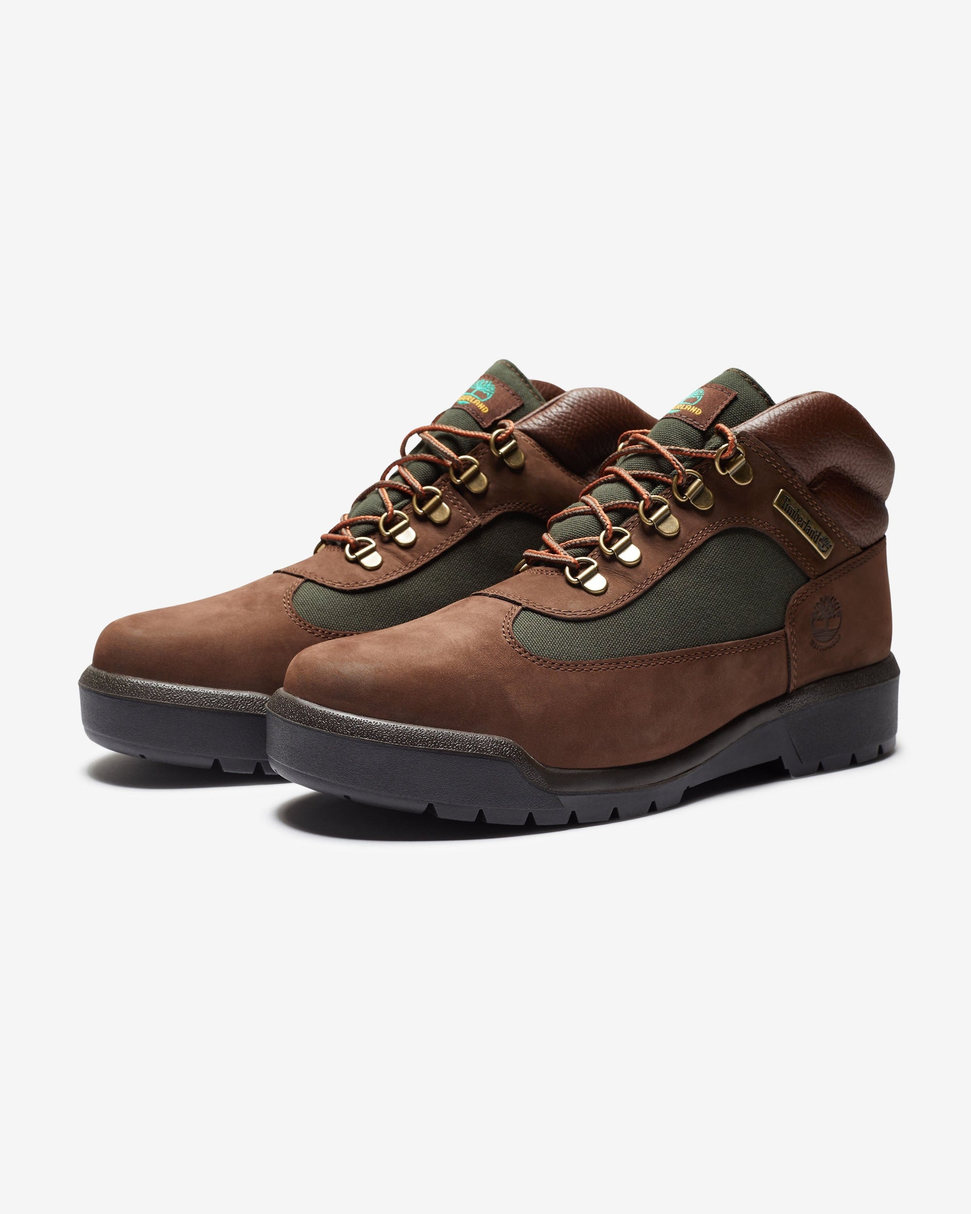 Field Boot Dark Brown Nubuck Timberland оригінал – Купити в Україні – боковий вид