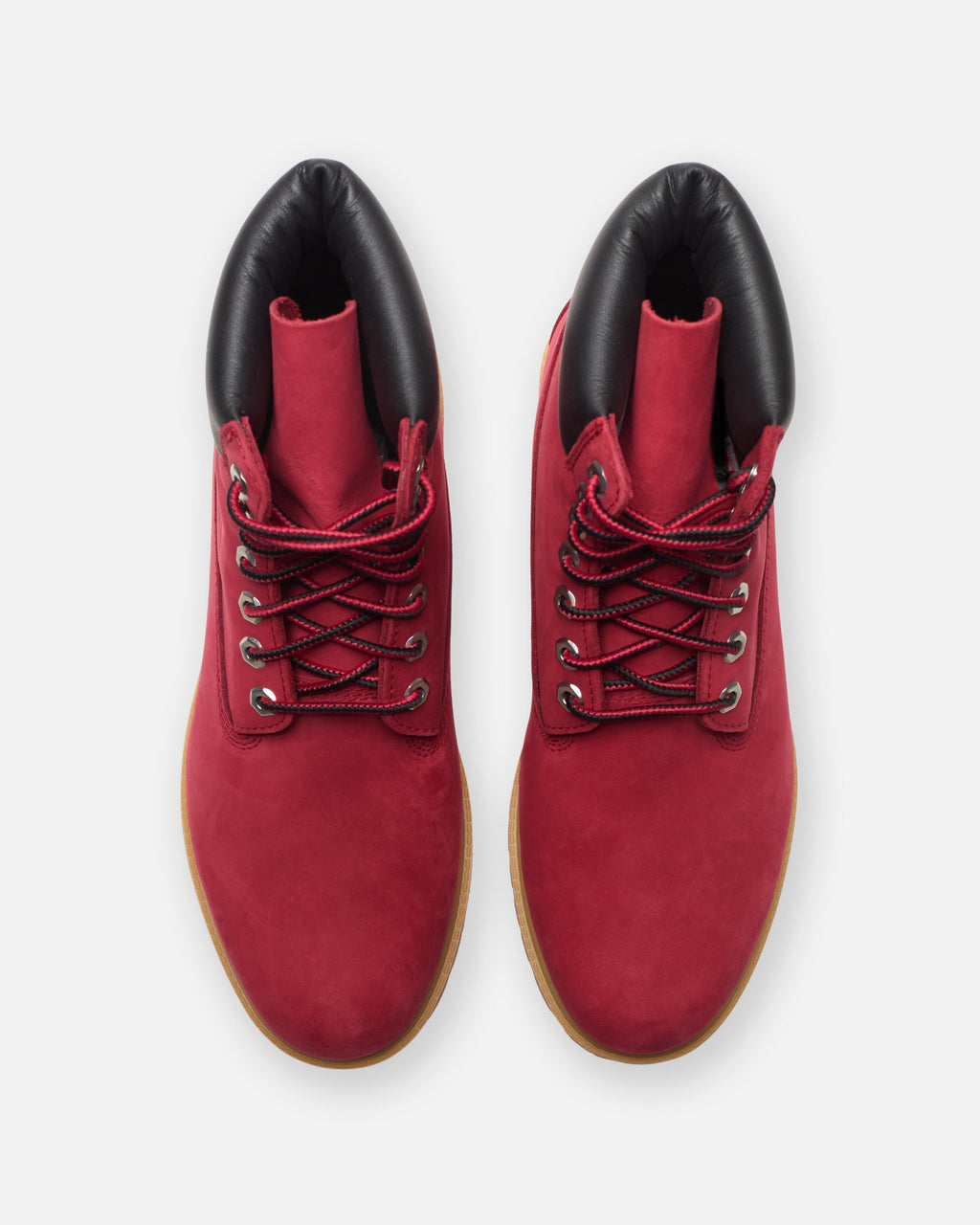 Оригінальна Premium 6 Inch Boot Dark Red Nubuck Timberland – збільшений вид