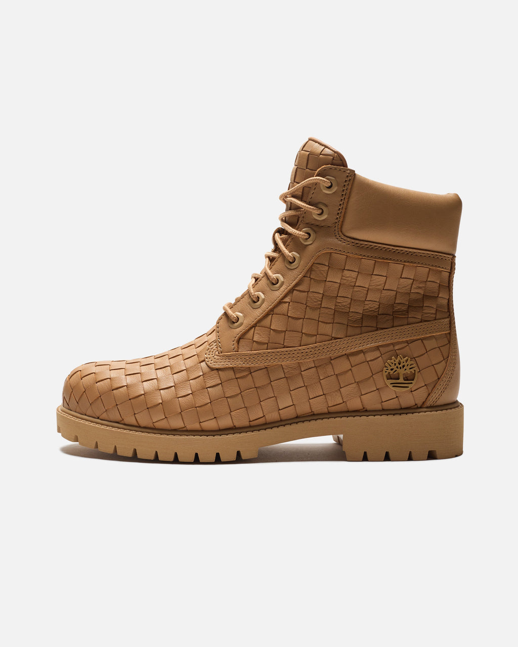 Textured Premium 6 Inch Boot Med Beige Timberland – Гарантія оригінальності – вид ззаду