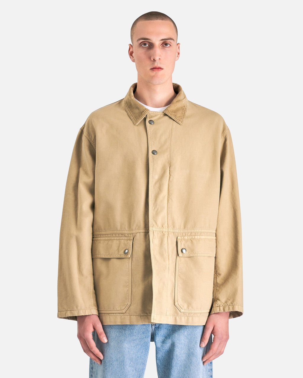 Frank Jacket In Beige The row оригінал – Купити в Україні – боковий вид
