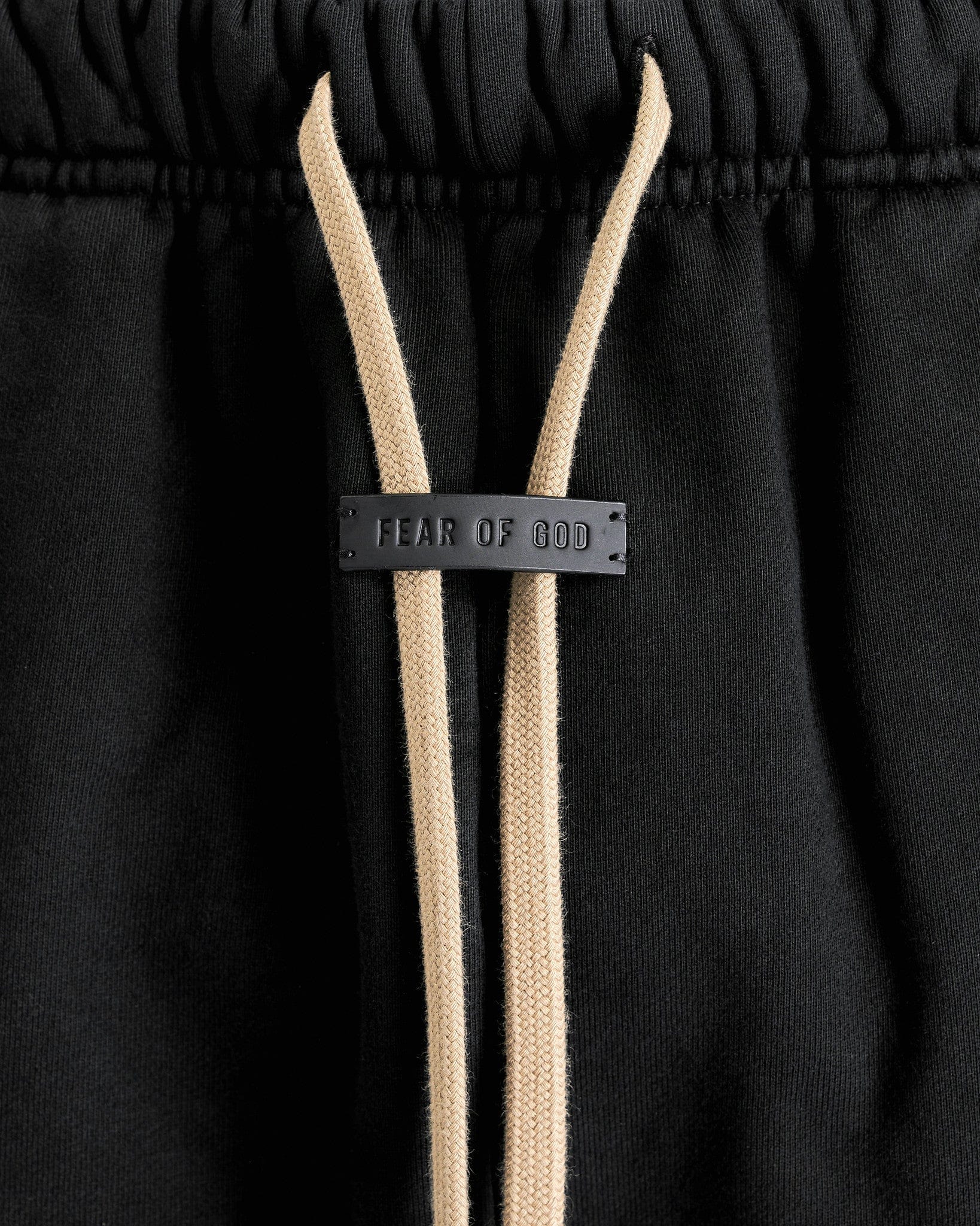 Оригінальна Fringe Sweatpant In Black Fear of god – збільшений вид