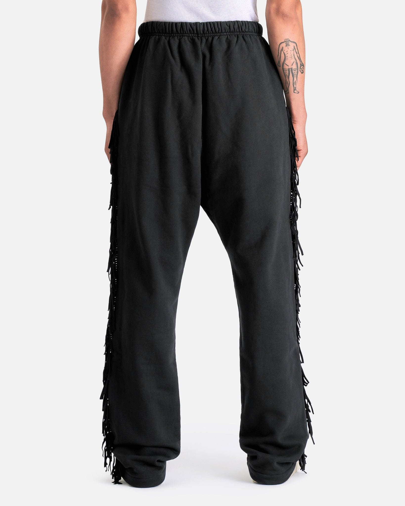 Оригінальна Fringe Sweatpant In Black Fear of god – детальний вид