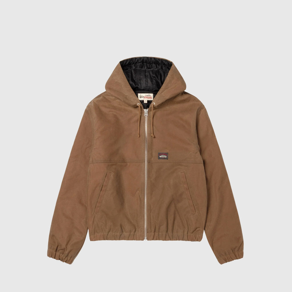 Waxed Cotton Work Jacket Stussy – Гарантія оригінальності – боковий вид