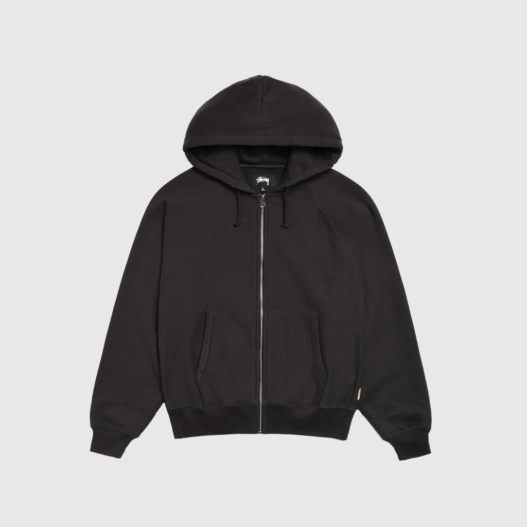 Raglan Zip Hoody Stussy – Гарантія оригінальності – боковий вид