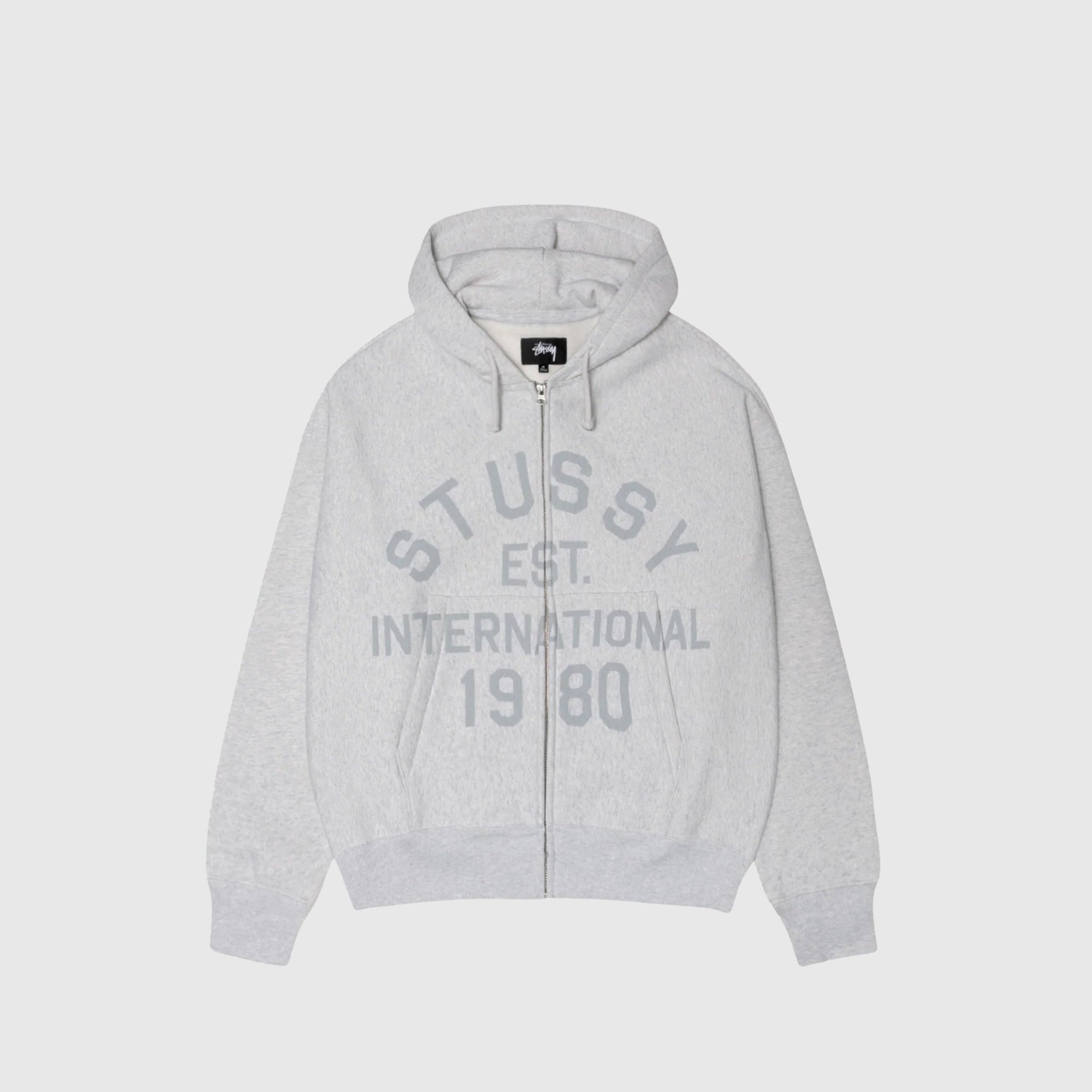 Est. Printed Zip Hoody Stussy – Гарантія оригінальності – боковий вид
