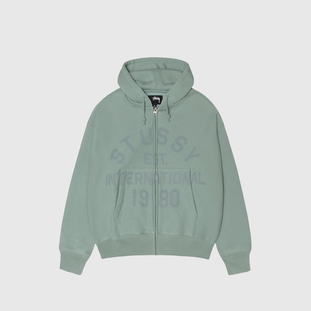 Est. Printed Zip Hoody Stussy – Гарантія оригінальності – боковий вид