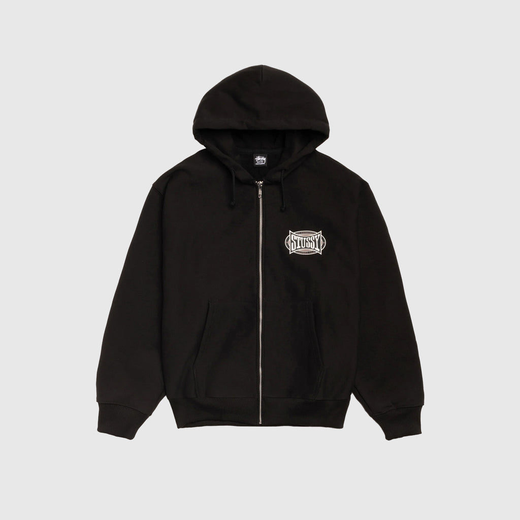 Оригінальна Champion Oval Zip Hoody Stussy – боковий вид