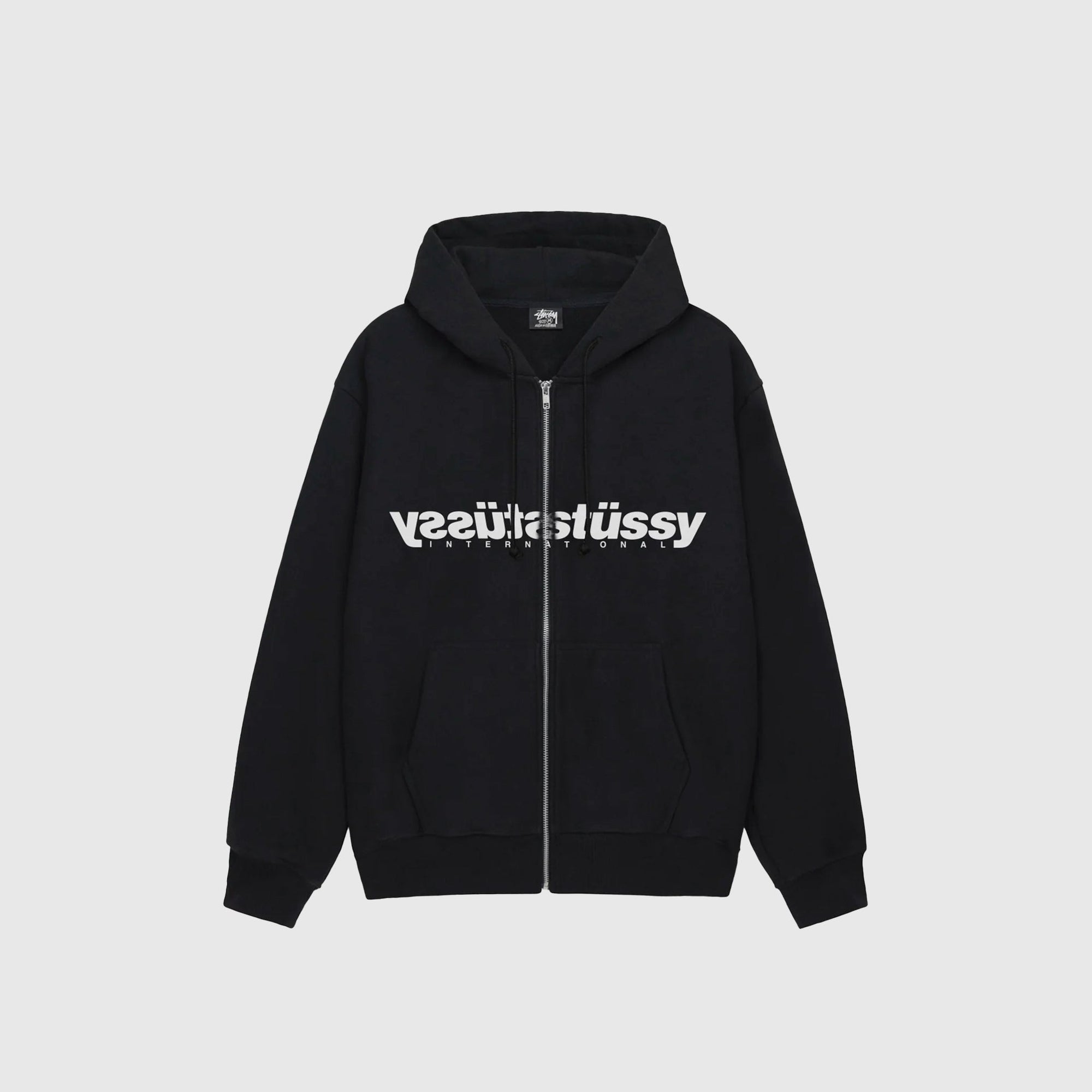 Оригінальна Mirror Zip Hoody Stussy – боковий вид