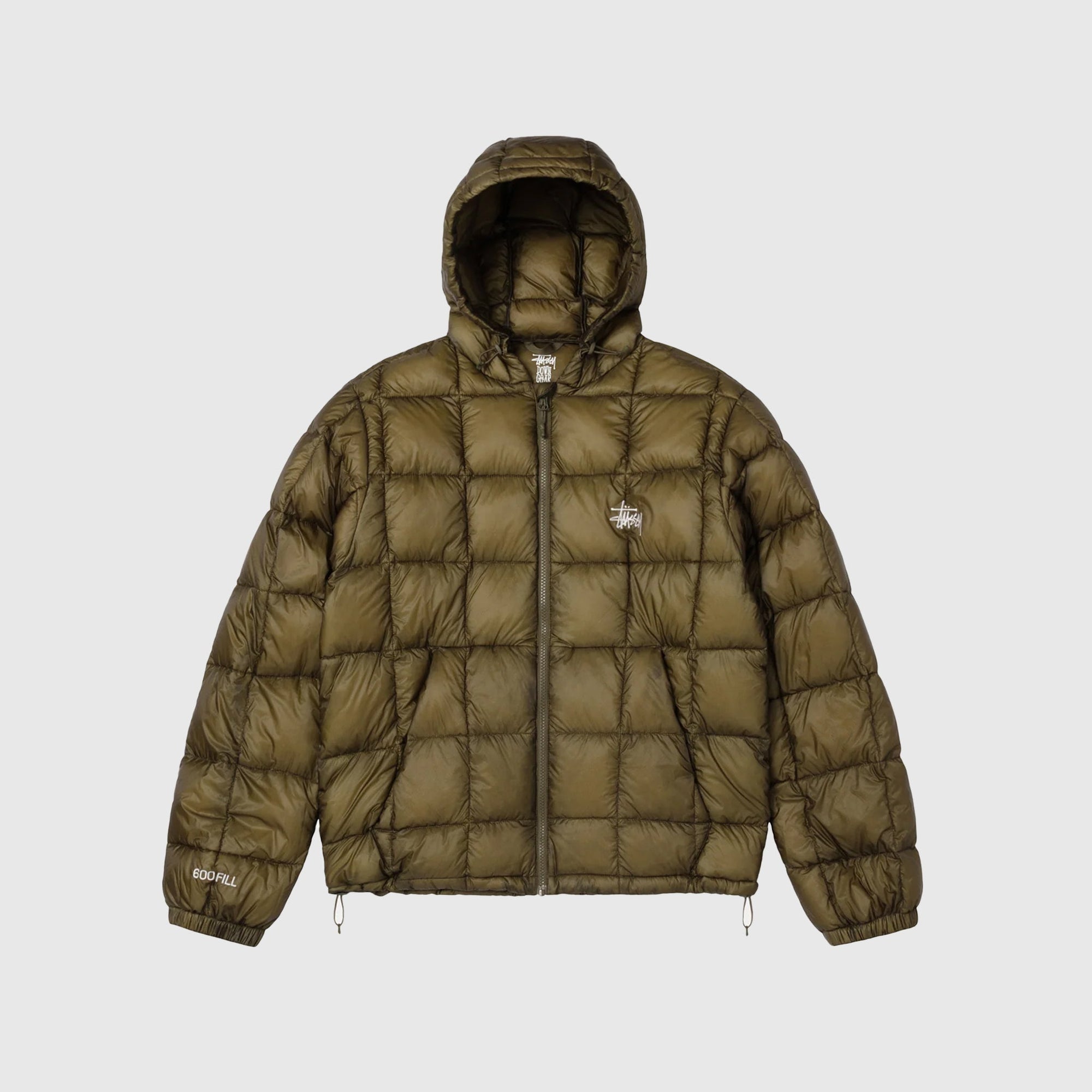 Midweight Hooded Puffer Stussy оригінал – Купити в Україні – боковий вид