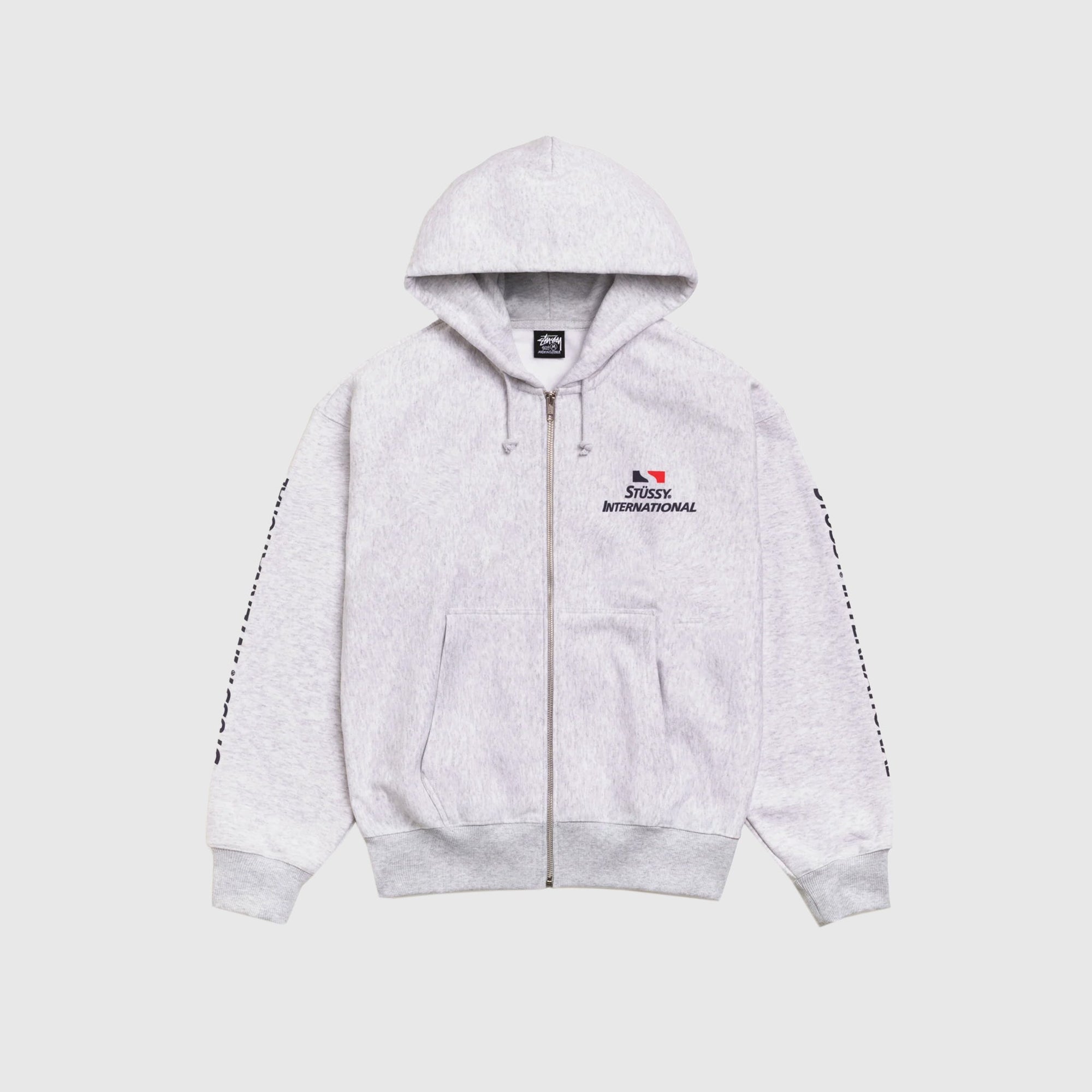 Оригінальна International Zip Hoody Stussy – боковий вид