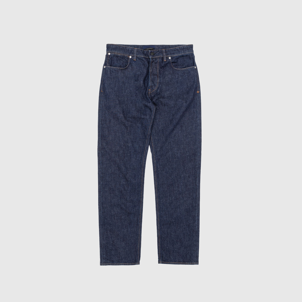 Indigo Denim-Rinsed Jeans Stone island – Гарантія оригінальності – боковий вид