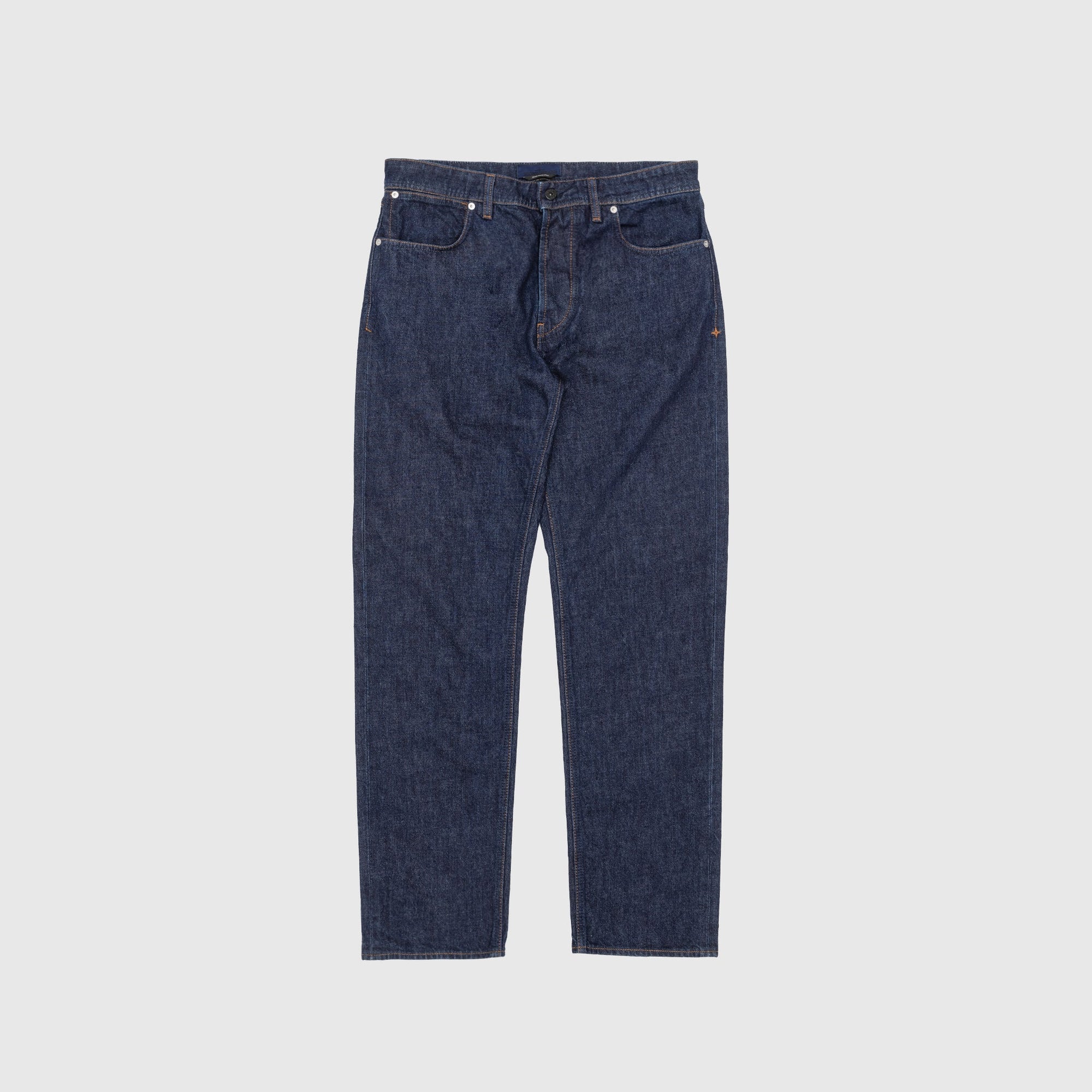 Indigo Denim-Rinsed Jeans Stone island – Гарантія оригінальності – боковий вид