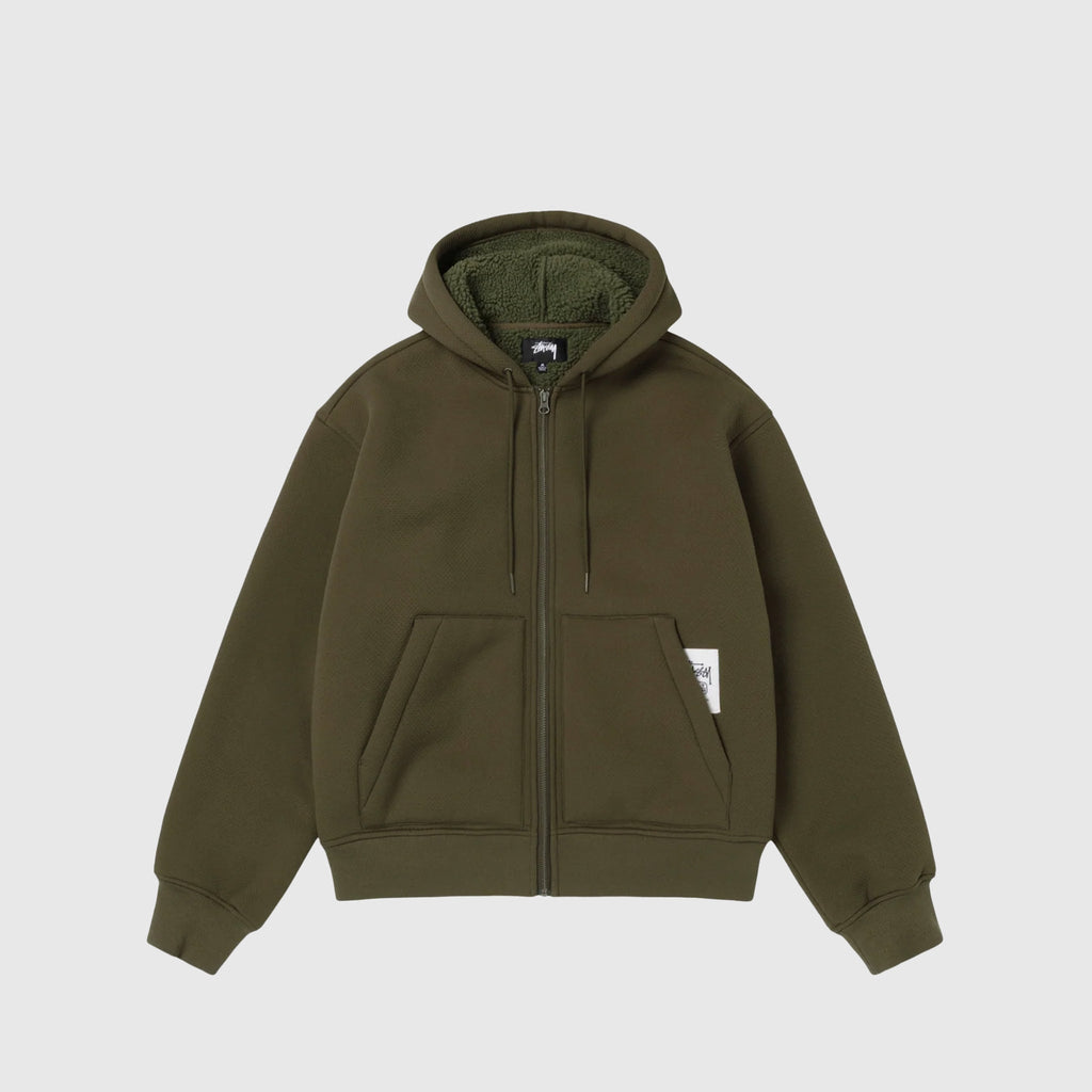 Bonded Sherpa Lined Hood Stussy – Гарантія оригінальності – боковий вид