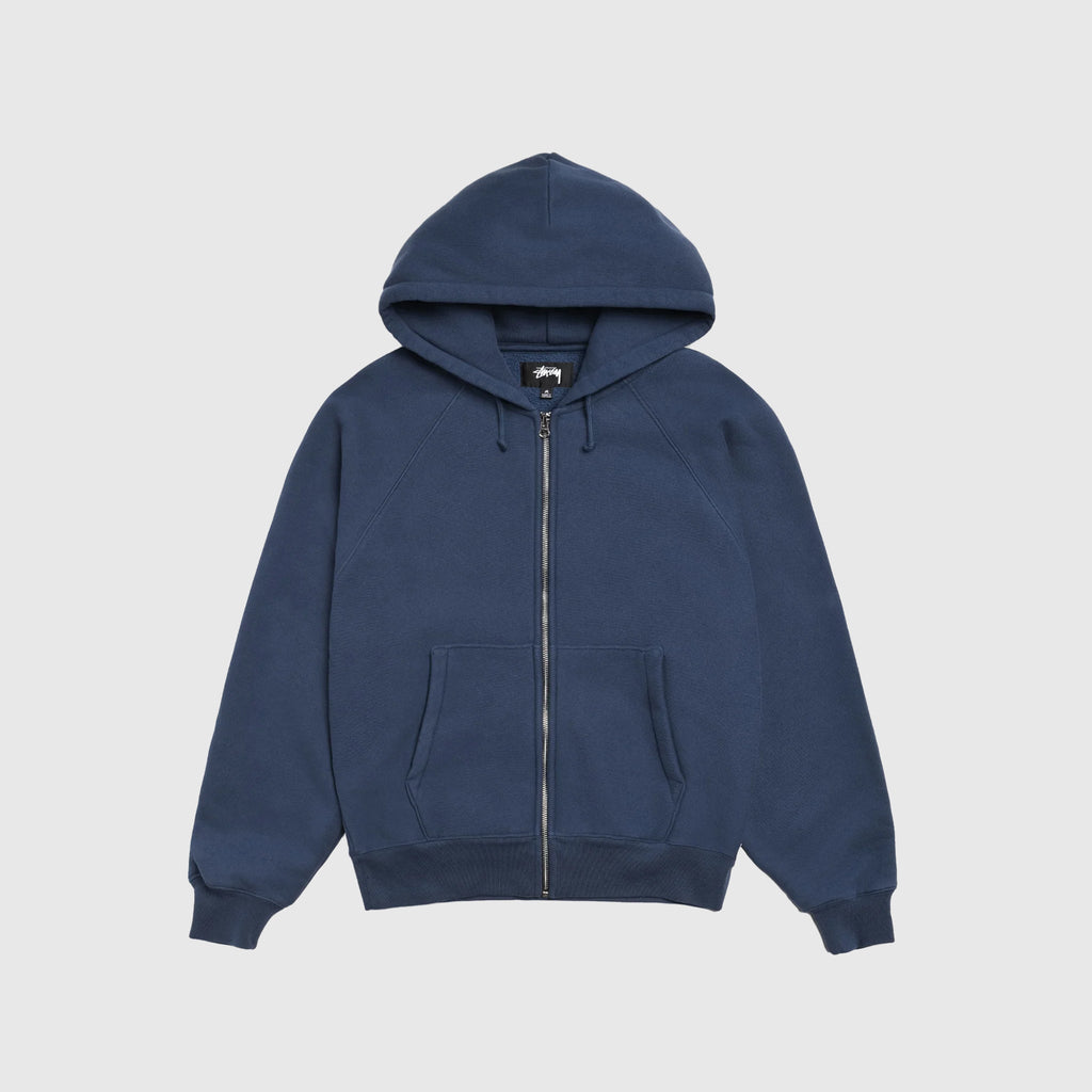 Raglan Zip Hoody Stussy – Гарантія оригінальності – боковий вид