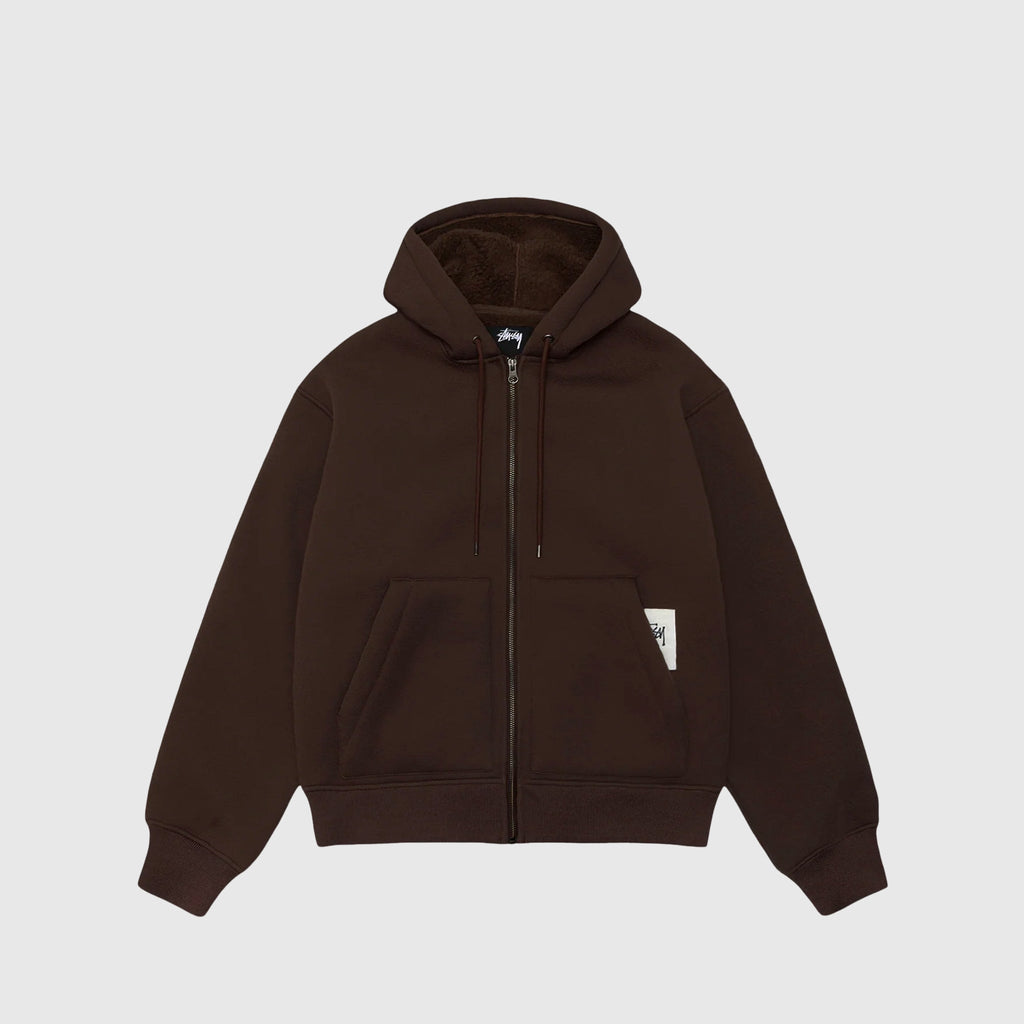 Bonded Sherpa Lined Hood Stussy – Гарантія оригінальності – боковий вид