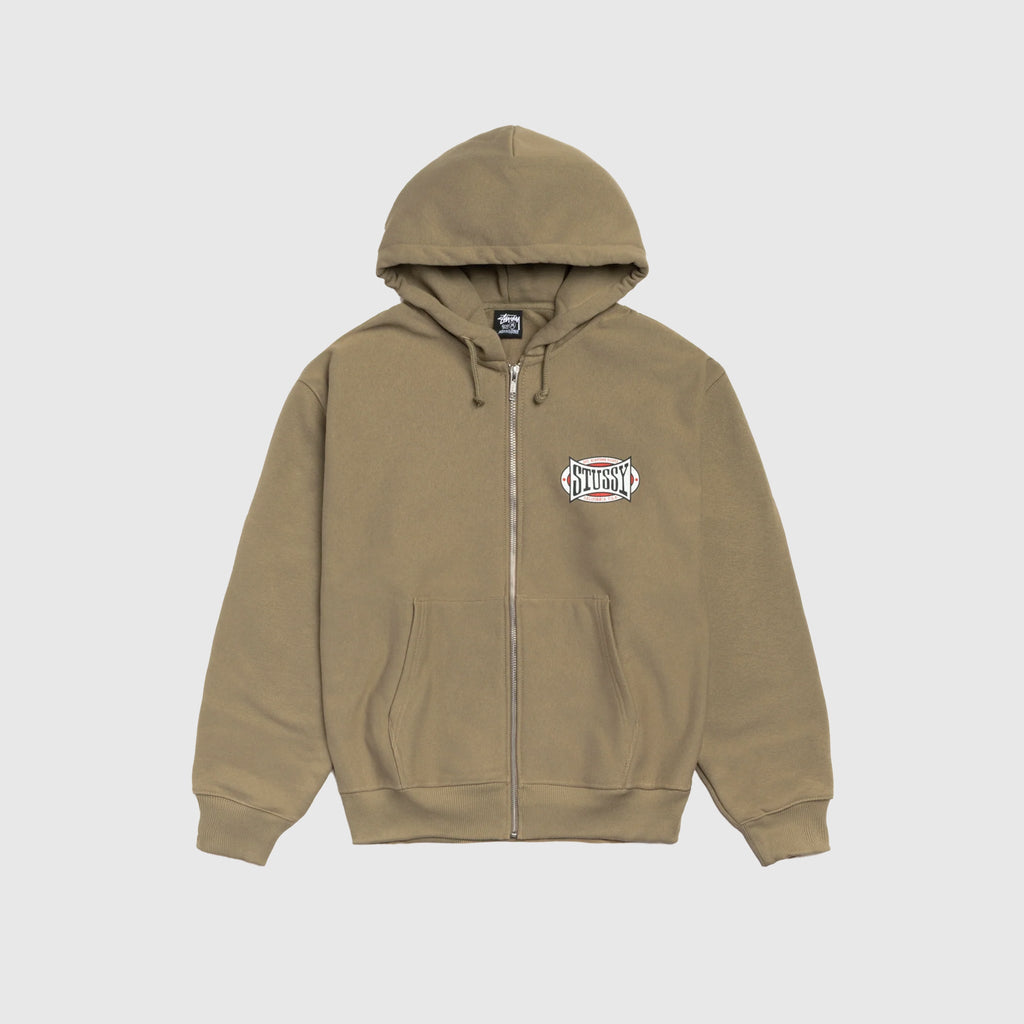 Оригінальна Champion Oval Zip Hoody Stussy – боковий вид