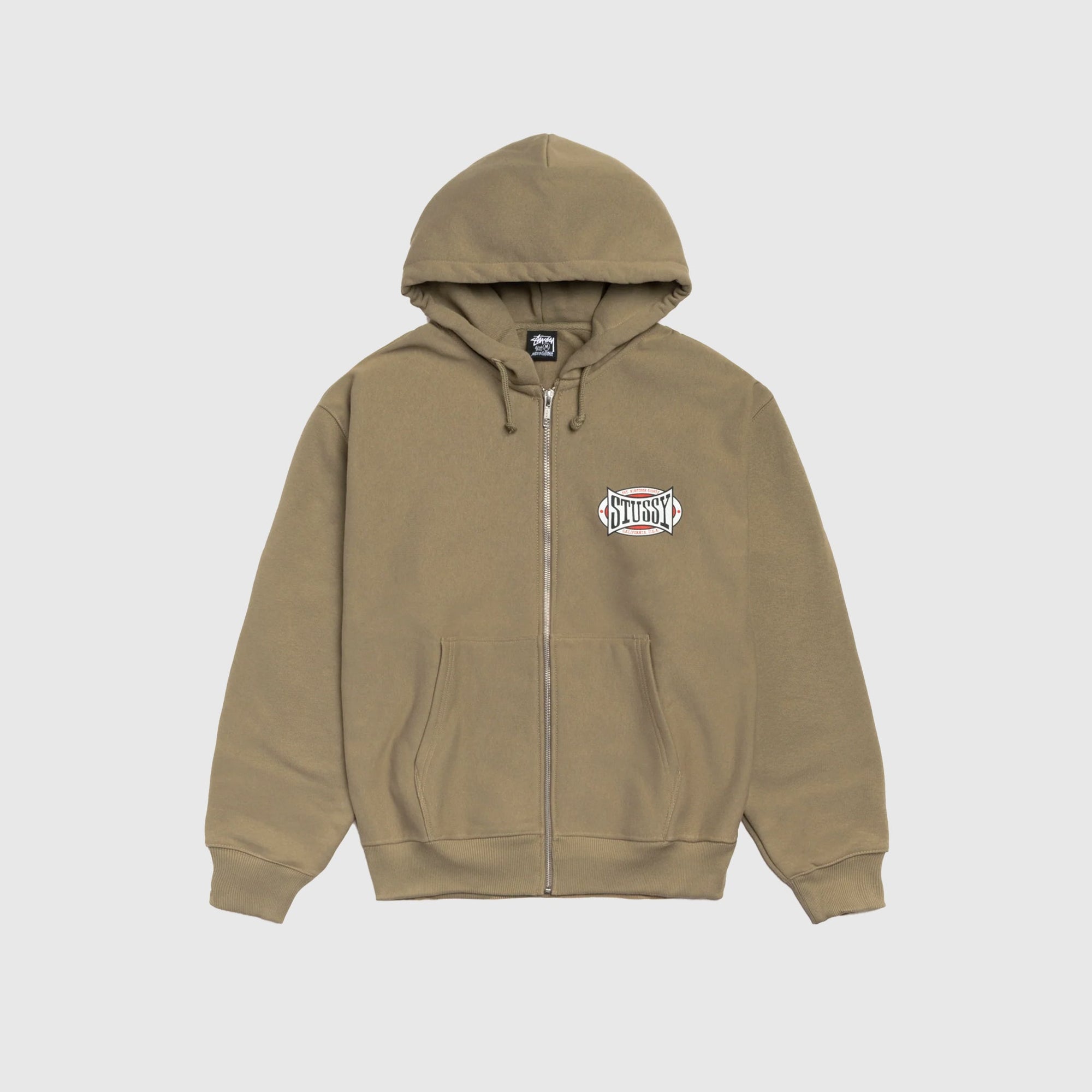 Оригінальна Champion Oval Zip Hoody Stussy – боковий вид