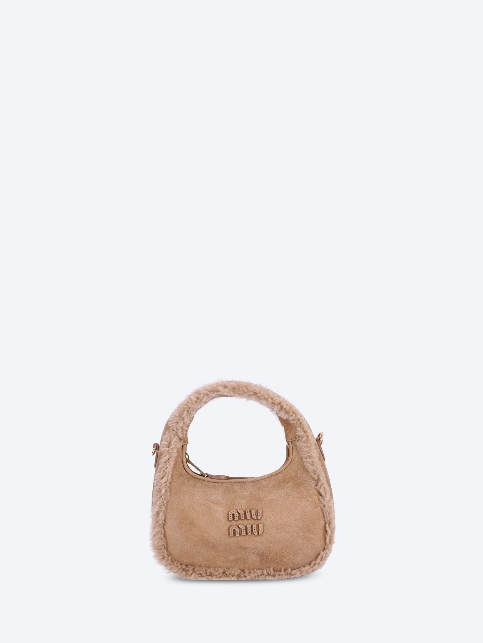 Оригінальна Fur Handbag Miu miu – боковий вид