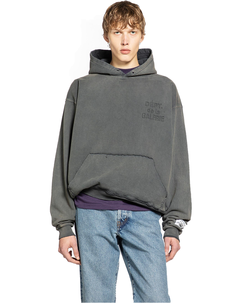 Dept Embossed Logo Hoodie Gallery department – Гарантія оригінальності