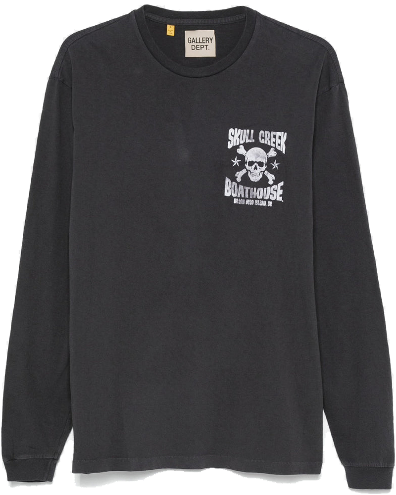 Vintage Black Skull Creek Long Sleeve Gallery department оригінал – Купити в Україні