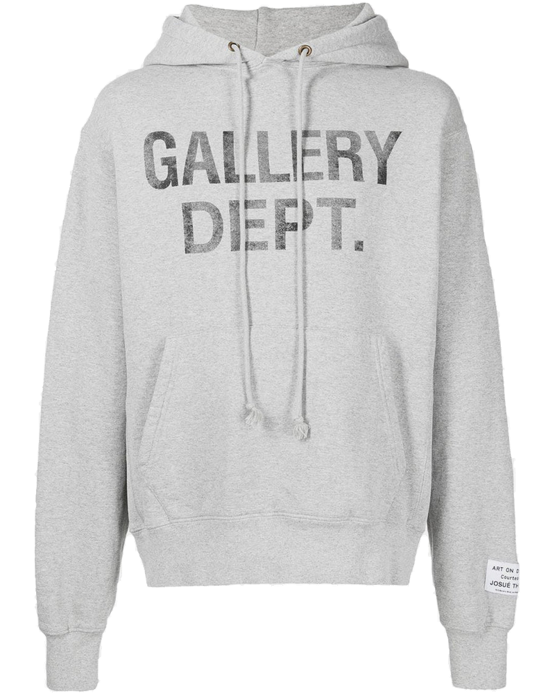 Heather Grey Logo Hoodie Gallery department оригінал – Купити в Україні