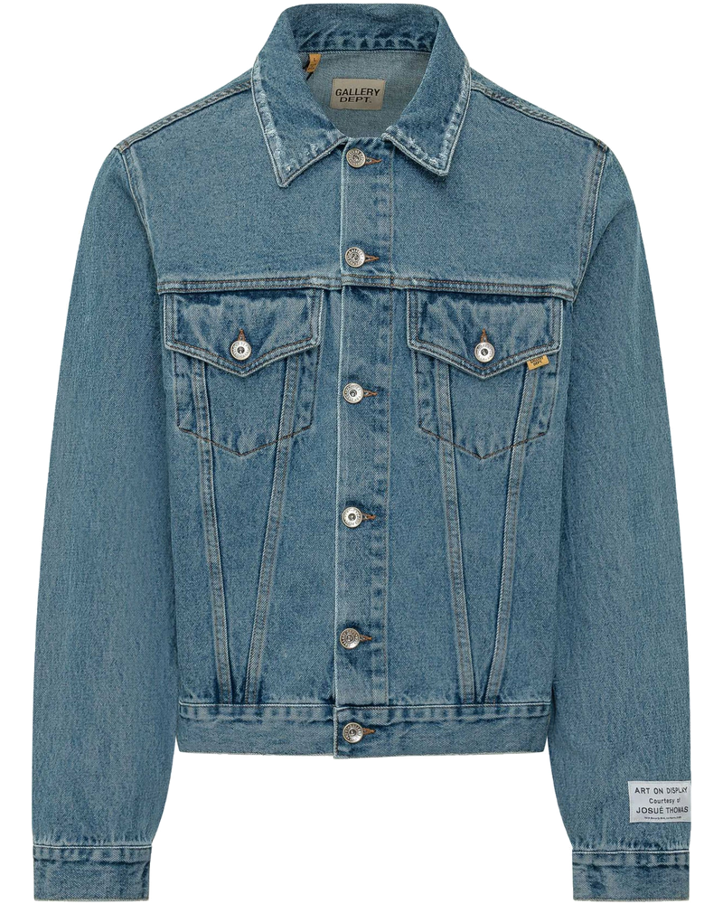 Оригінальна Denim Jacket With Pockets And Button Closure Gallery department