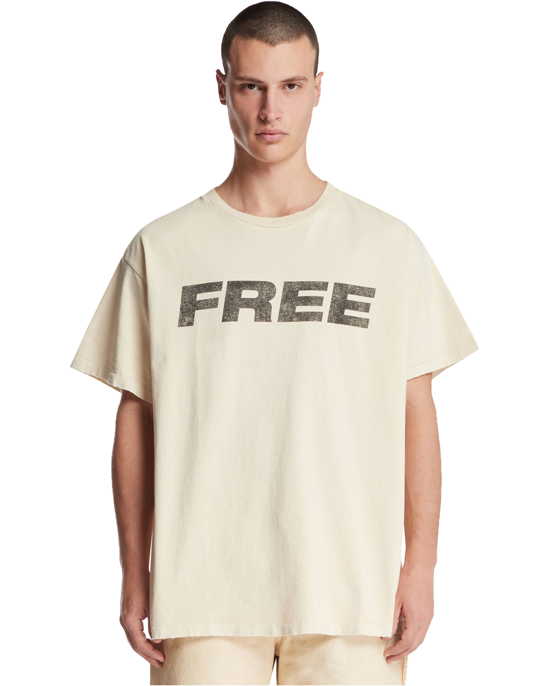 Оригінальна Beige Cotton Free T-Shirt Gallery department