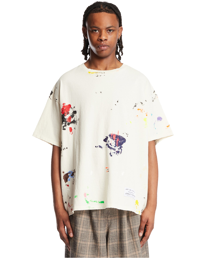 Beige Rag Appliqued T-Shirt Gallery department оригінал – Купити в Україні