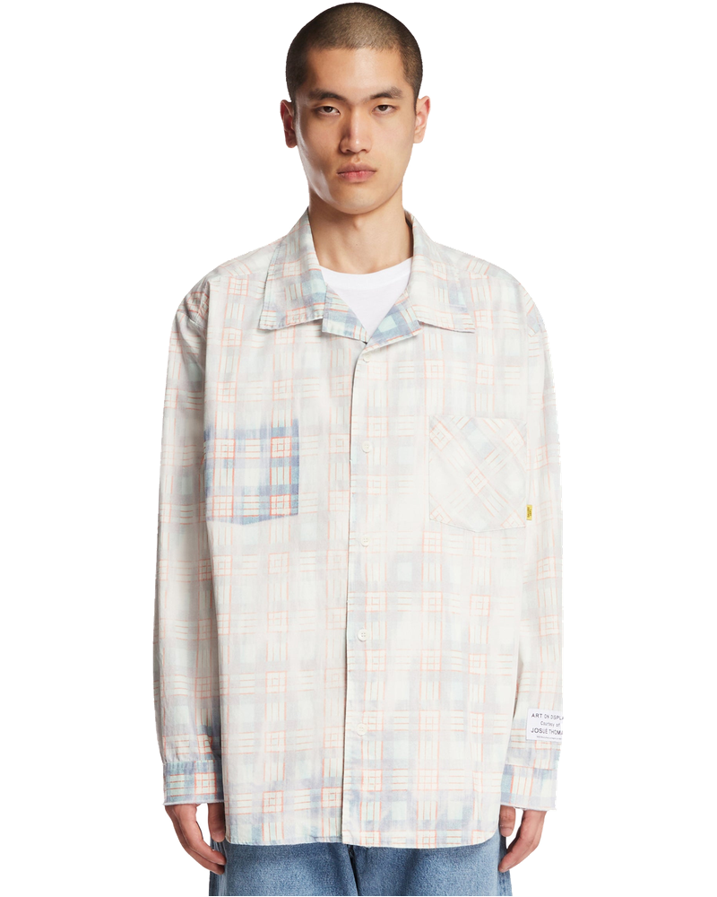 Blue Faded Check Cotton Shirt Gallery department – Гарантія оригінальності