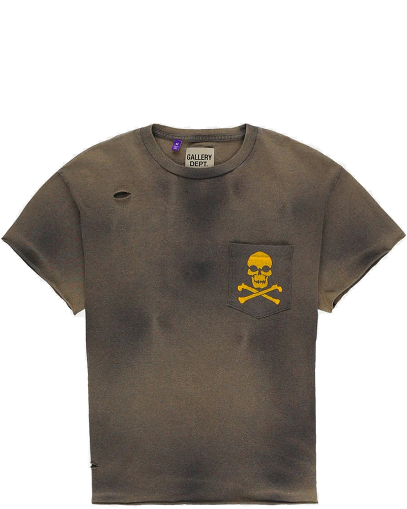 Оригінальна Faded Black Distressed T-Shirt Gallery department