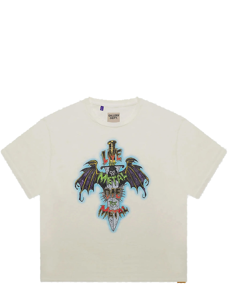 Light Archival White Live For Metal Tee Gallery department оригінал – Купити в Україні