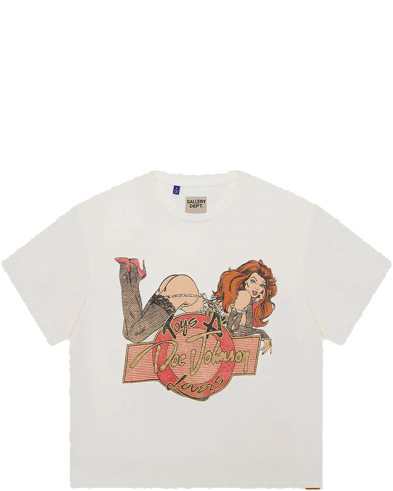 Оригінальна Light Archival White Doc Johnson: Toys 4 Love Tee Gallery department