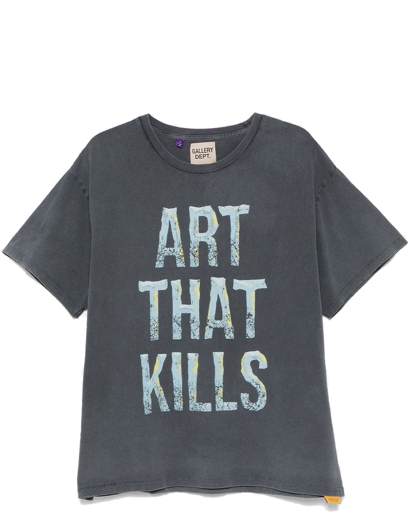Оригінальна Vinatge Black Broken Art That Kills Tee Gallery department