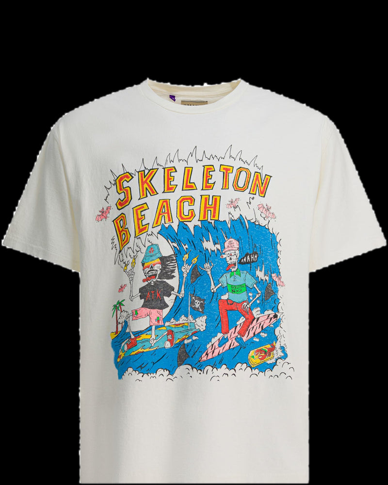 BG_REMOVED_CATALOG_Skeleton Beach Surf T Shirt - GALLERY DEPARTMENT