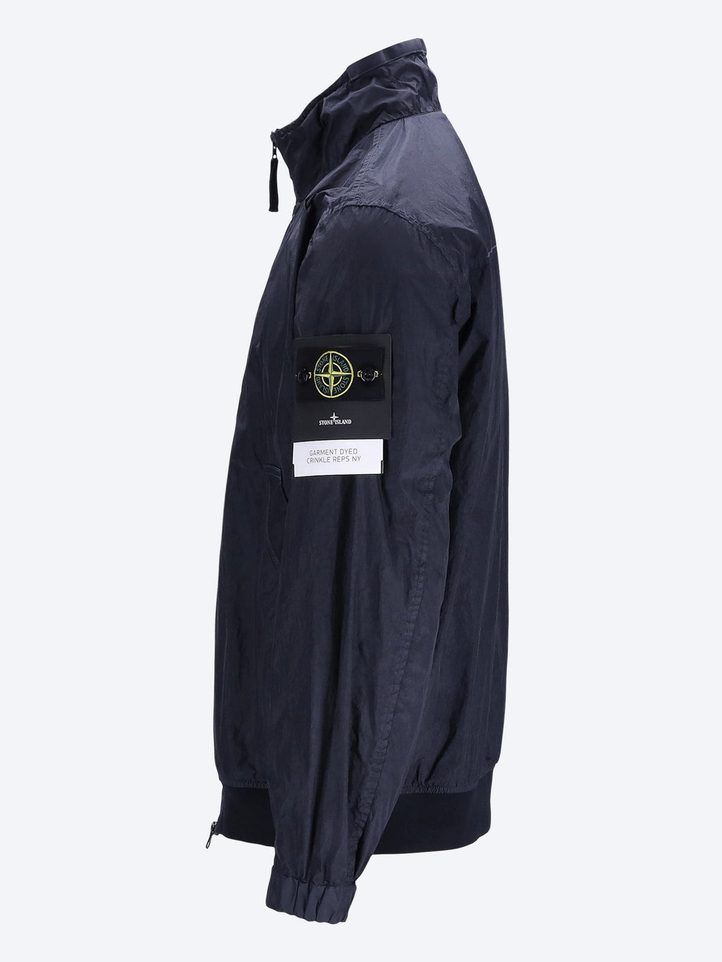 Оригінальна Garment Dyed Crinkle Reps Ny Recycled Nylon Jacket Stone island – вид ззаду