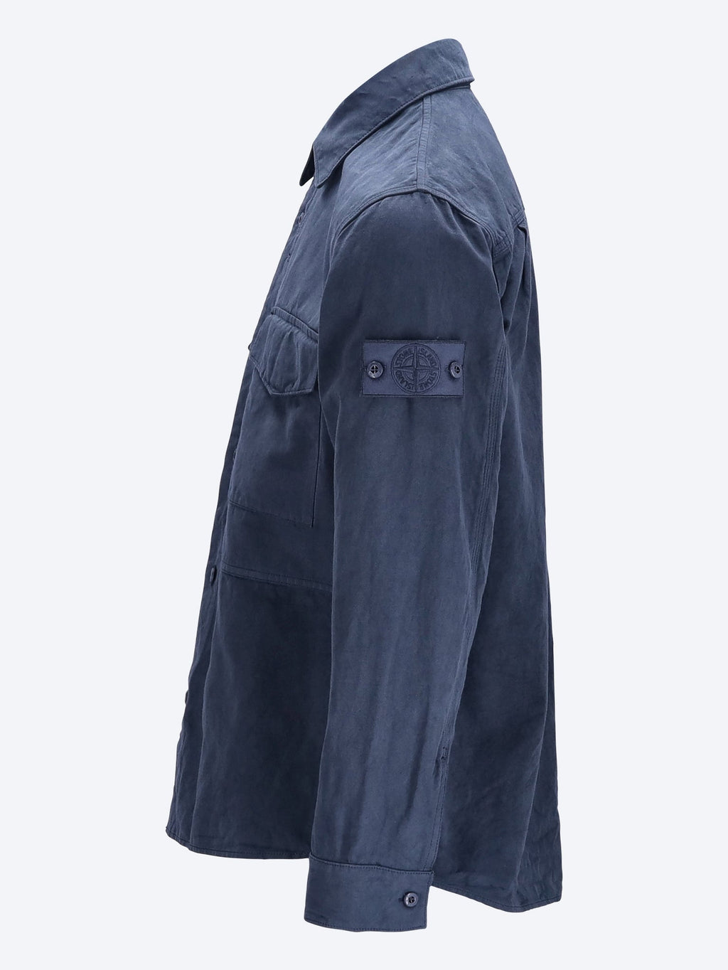 Garment Dyed Ghost Shirt Stone island – Гарантія оригінальності – вид ззаду